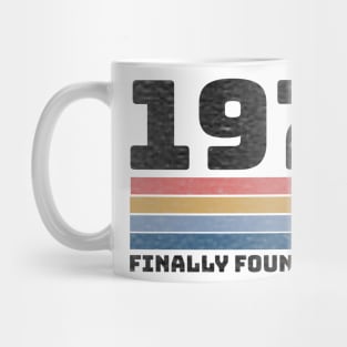 Funny 1979 Found The Beef 40th Birthday Joke Gift Mug